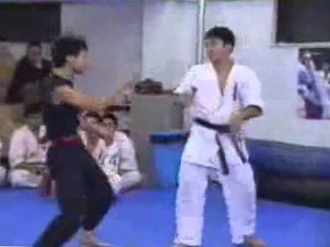 Karate student vs Kung Fu student